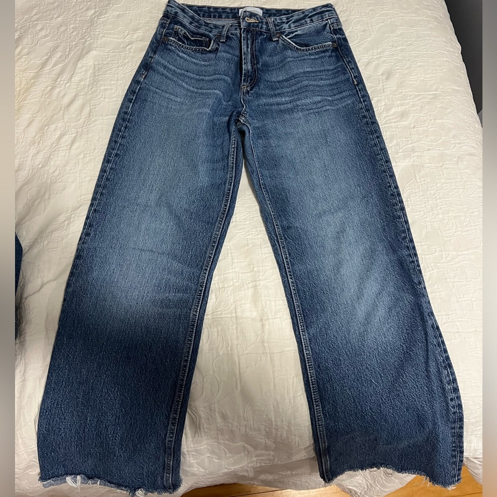 Zara women’s jeans, size 8, dark wash